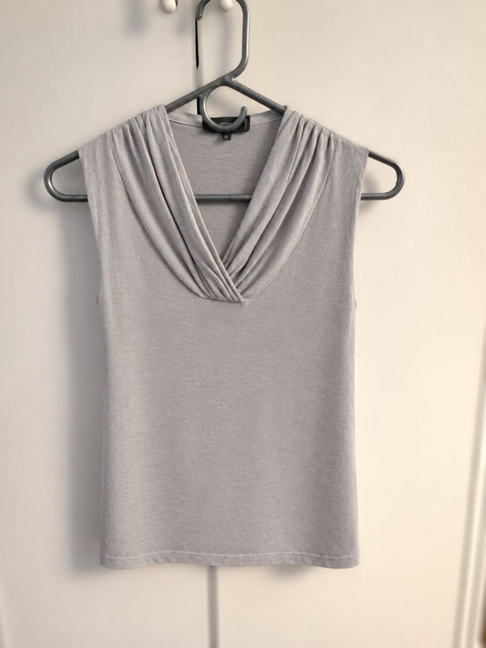Rani Arabella Gray Cotton Shell - S